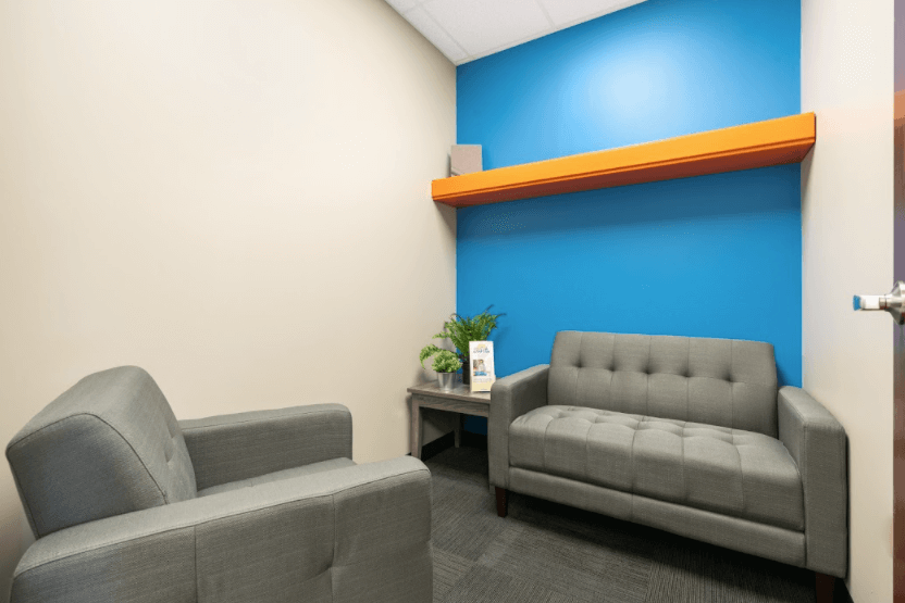 counseling room in schaumburg clinic