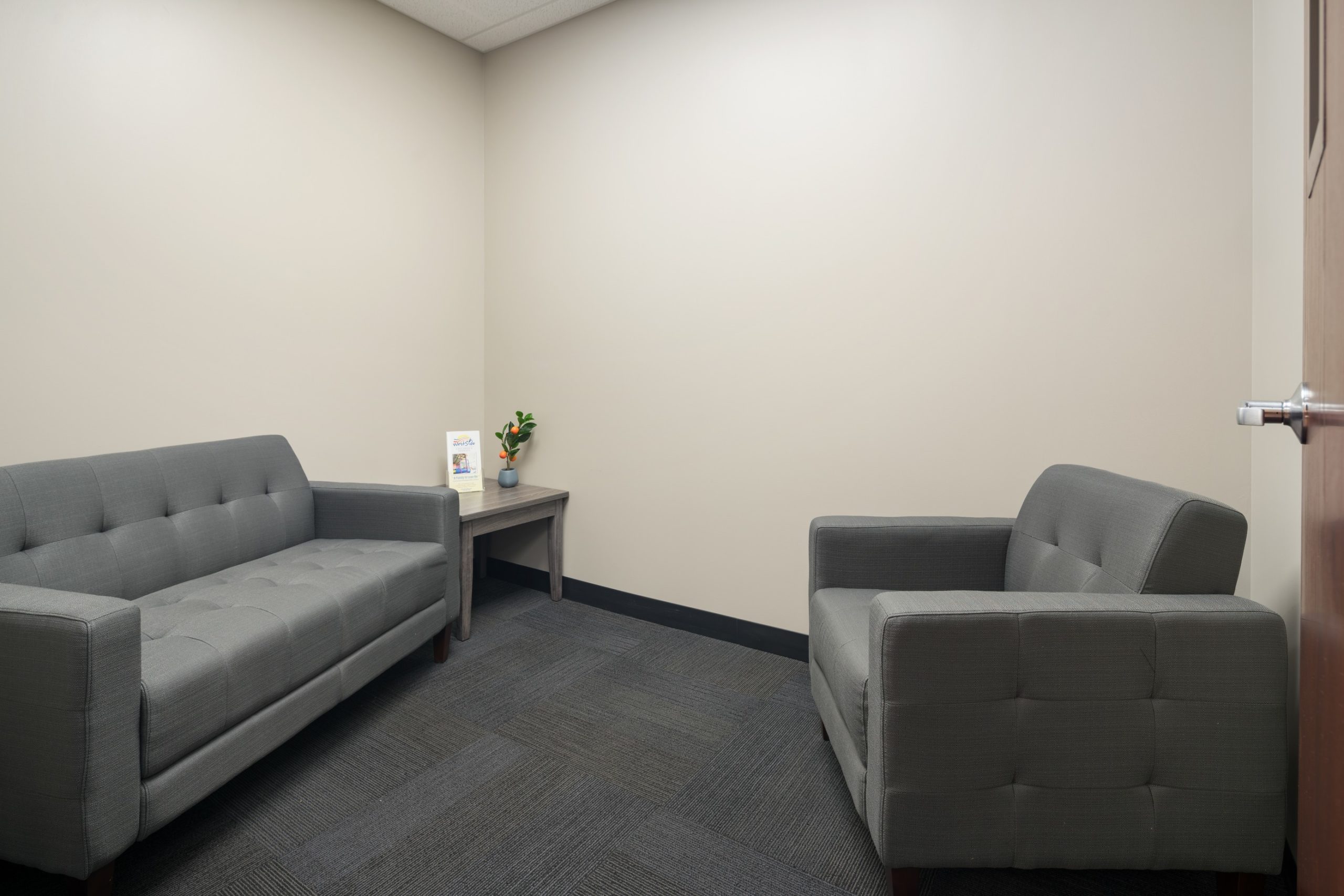 Private counseling room at Westside Children's Therapy in New Lenox Illinois clinic