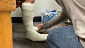 picture of a child's serial casting at Westside in Illinois