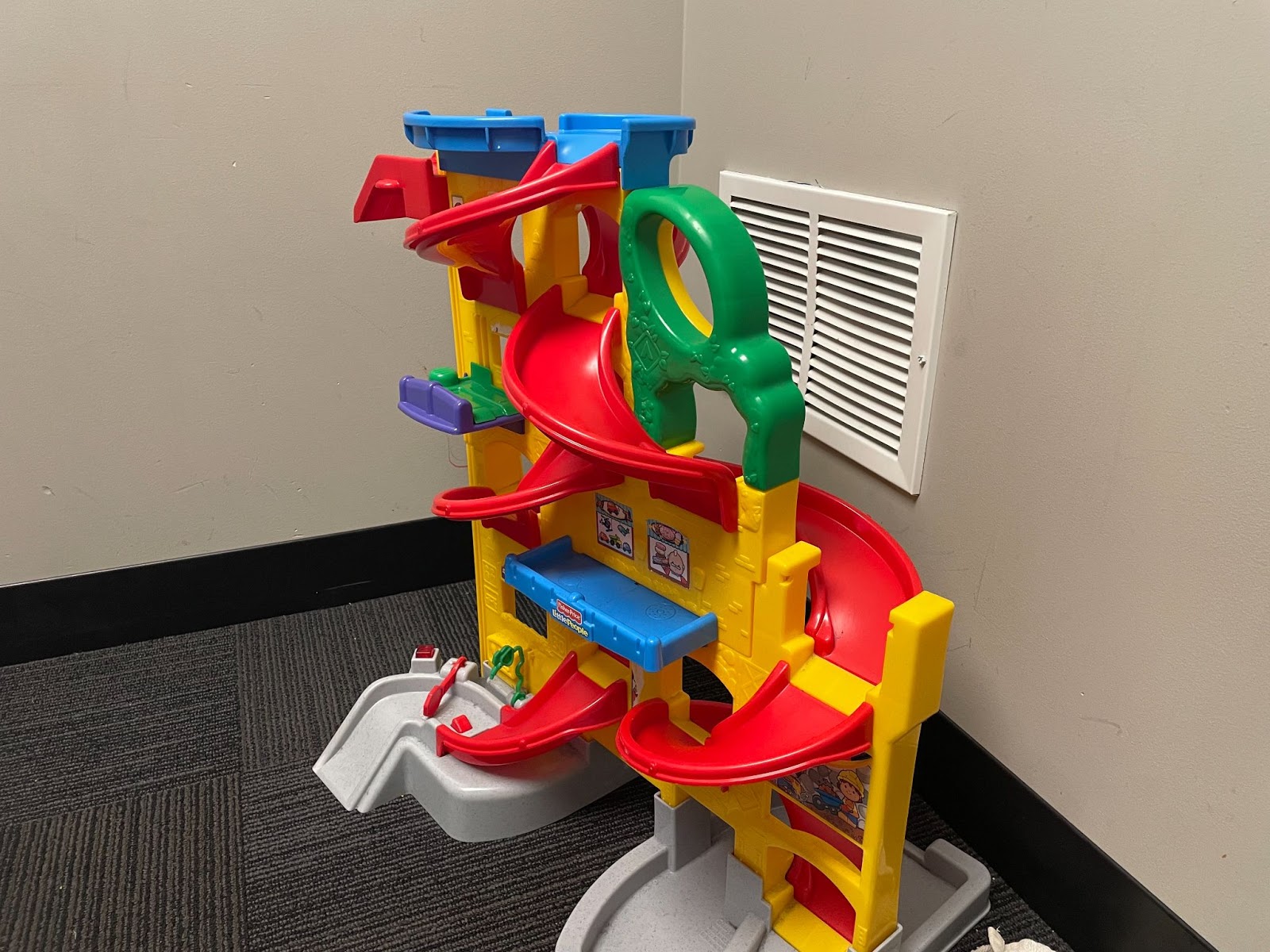 photo of an activity center for kids for a pediatric speech therapy session