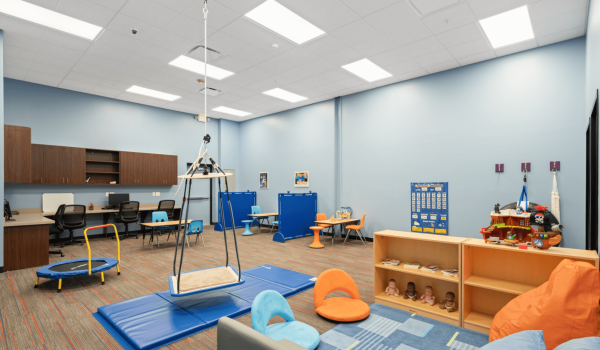 ABA Therapy Gym at Westside's Willowbrook Clinic