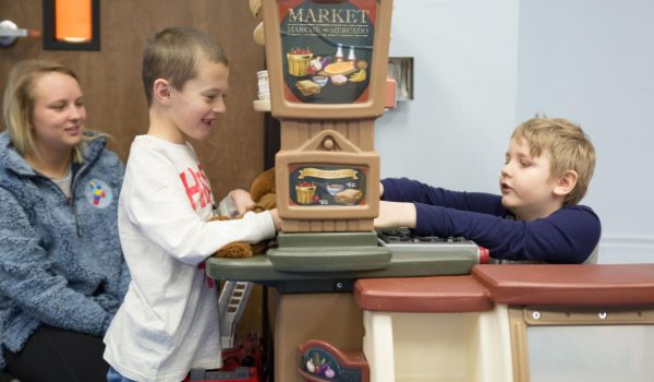 picture of children during an aba therapy session at Westside, photo used for 7 common misconceptions of aba therapy blog