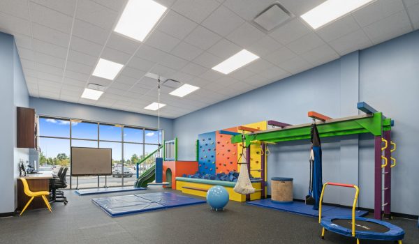 photo of a sensory gym that is used in an aba therapy session in Westside Children's Therapy in Illinois